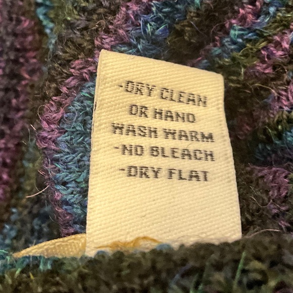 Damask Peru Alpaca Indie Hipster Longline Cardigan Academia Artsy Black Multi S - Picture 10 of 10